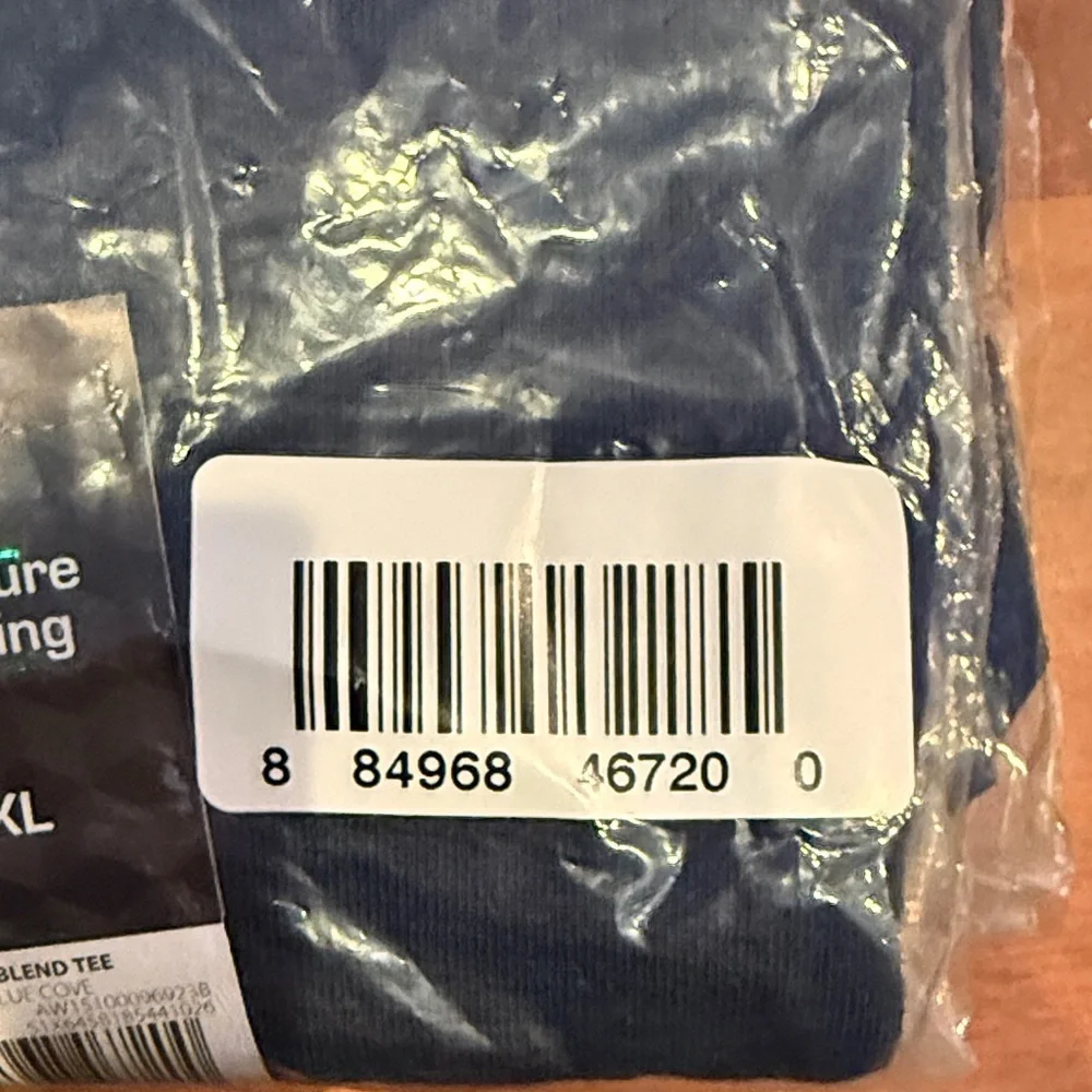 4XL Navy Athletic T-Shirt